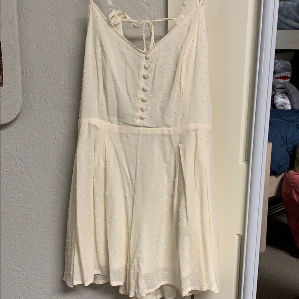 Cream romper